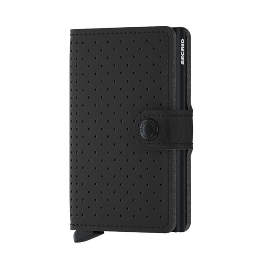 Secrid Mpf Miniwallet Perforated Black