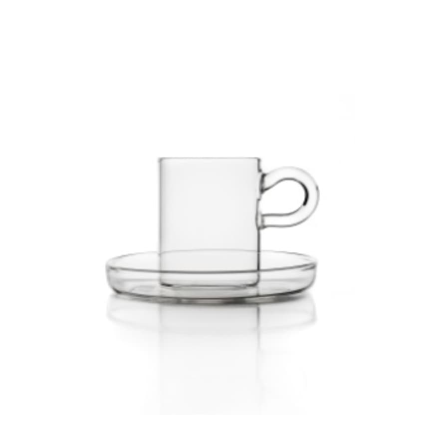 Ichendorf Milano Piuma Espresso Cups & Saucers - set of 6