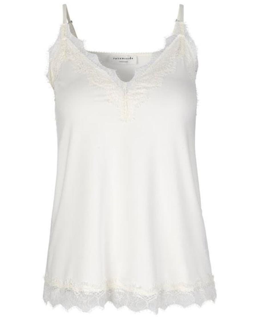 Rosemunde Ivory Billie Lace Strap Top