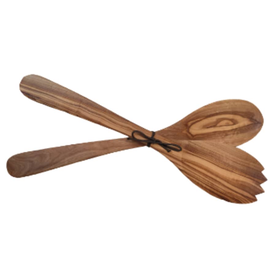 Alentejo Azul  Olivewood Salad Cutlery