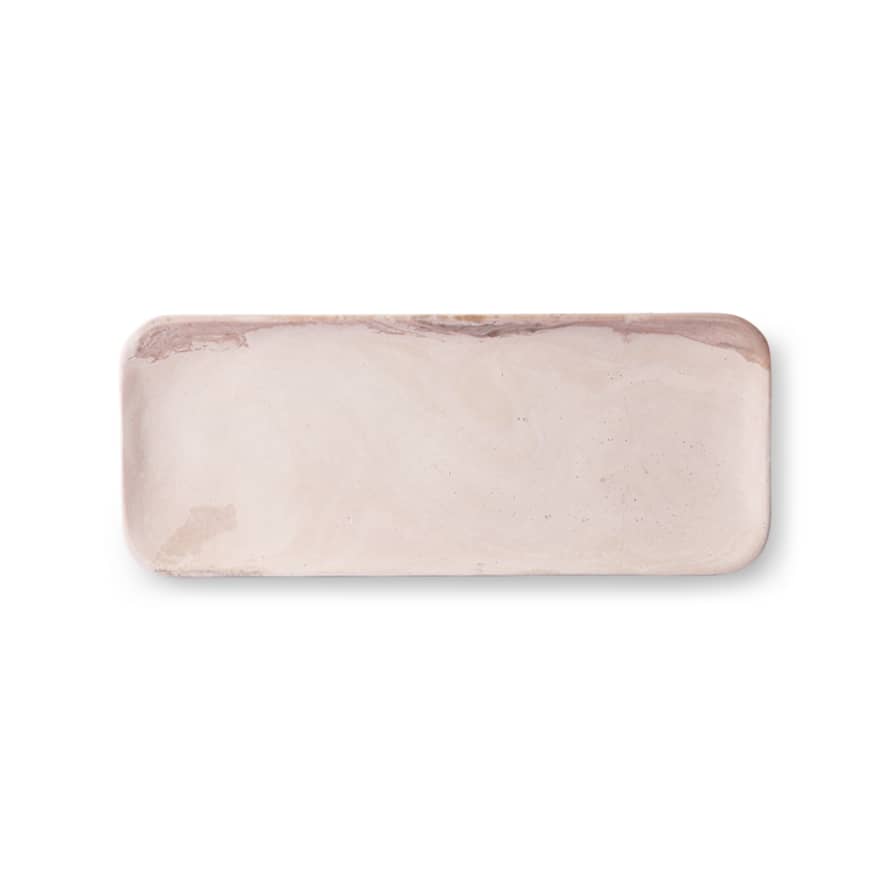 HK Living Marble Tray Pink