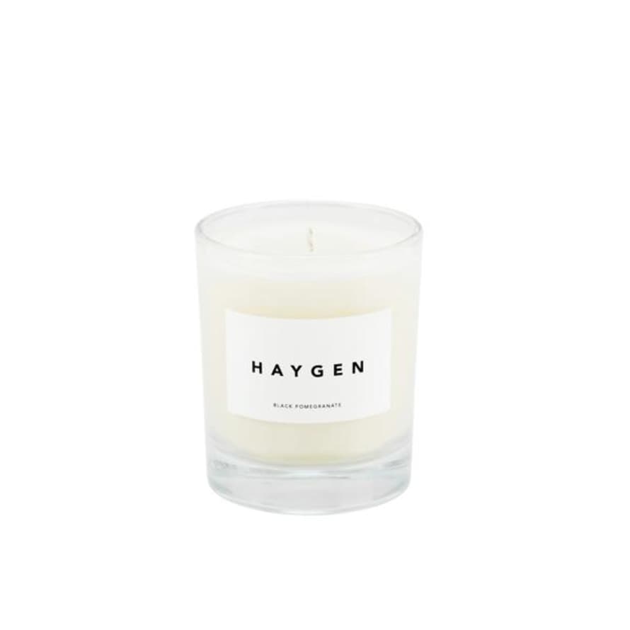 Heaven Scents Haygen Candle Medium Black Pomegranate