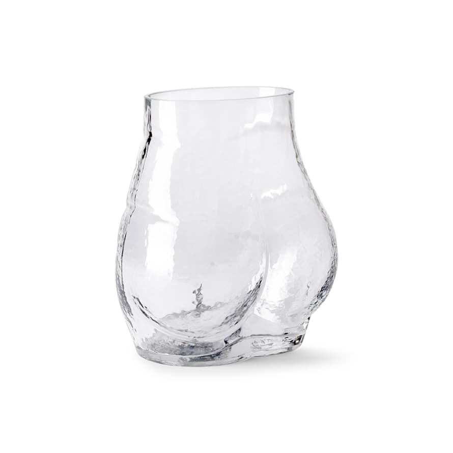 HK Living Glass Bum Vase