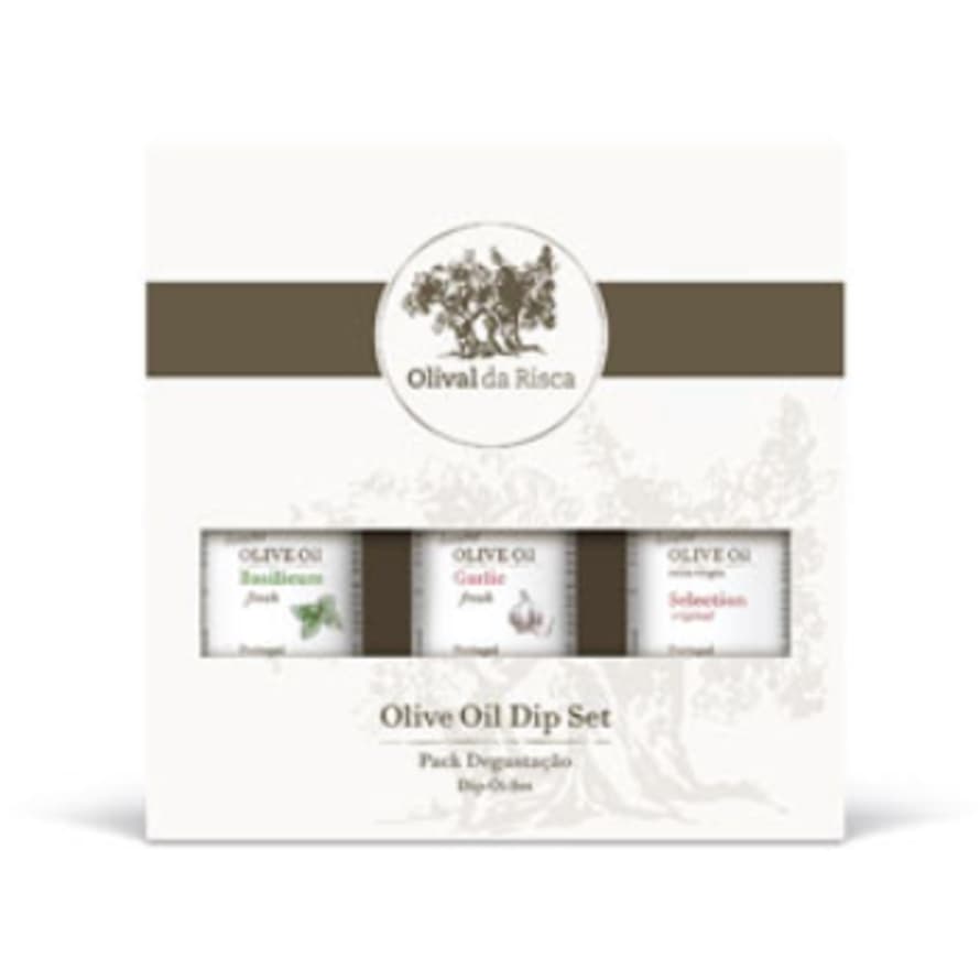 Olival da Risca Olive Oil Dip Set - 3x100ml