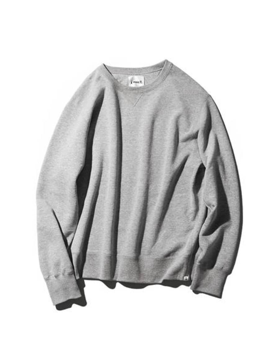 mocT Gray Moct Loopwheel Pullover Sweater Gr 7 