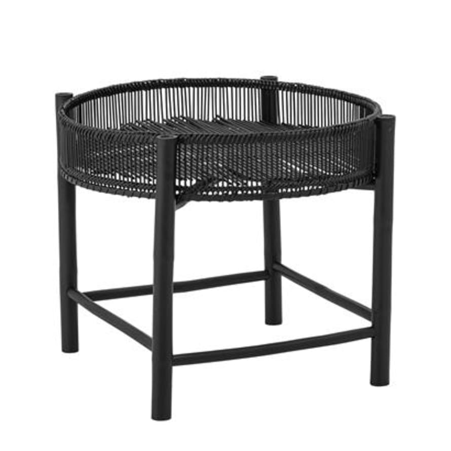 Bloomingville Carolina Sidetable Black Bamboo