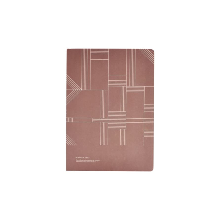 Monograph Notebook without Tile Spine with 256 Blank Sheets