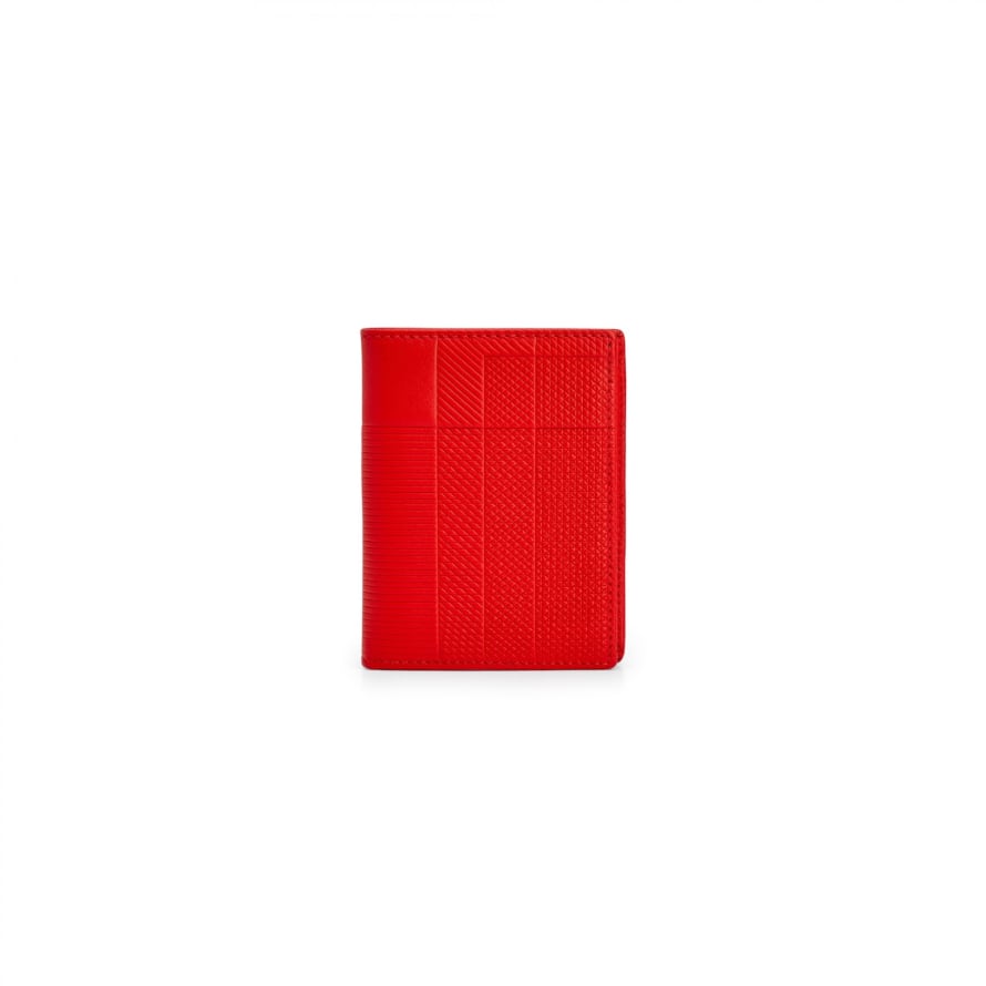 Comme Des Garcons CDG Intersection Wallet Red SA0641LS