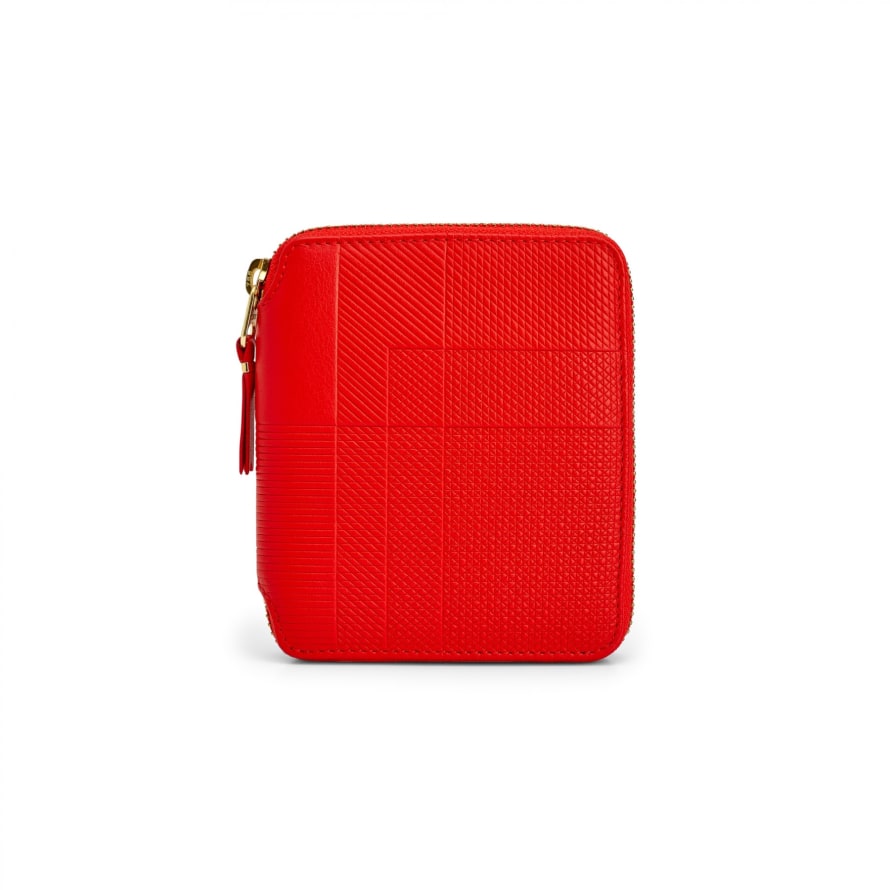 Comme Des Garcons CDG Intersection Wallet Red SA2100LS