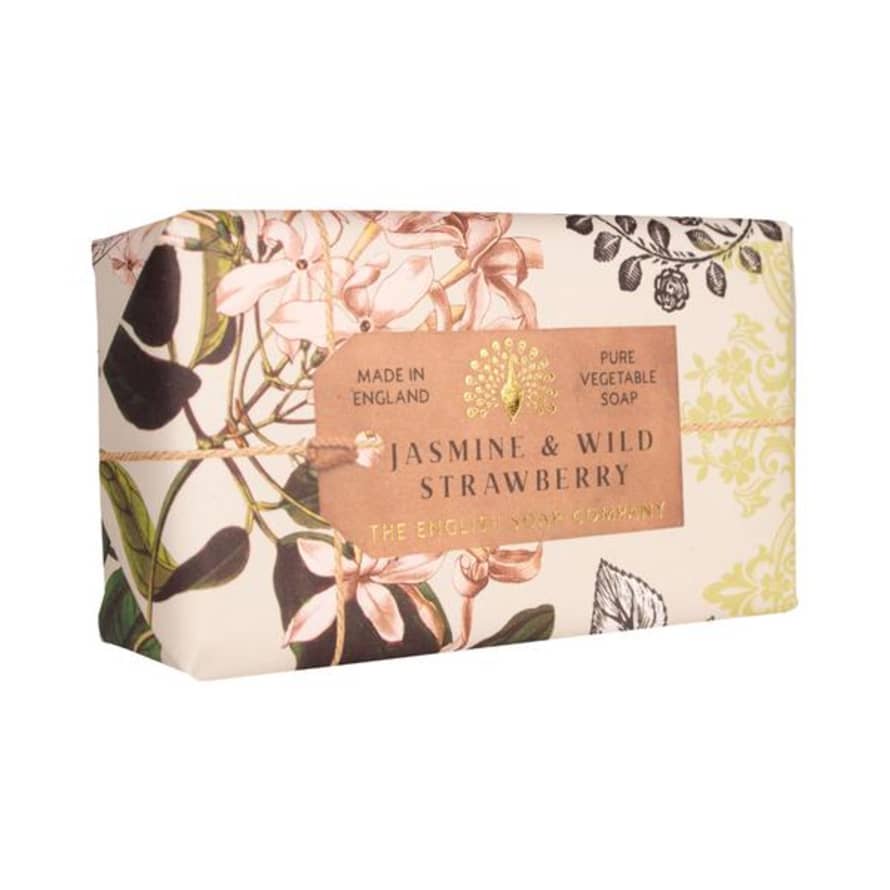 The English soap company Jasmine Wild Strawberry Luxury Soap