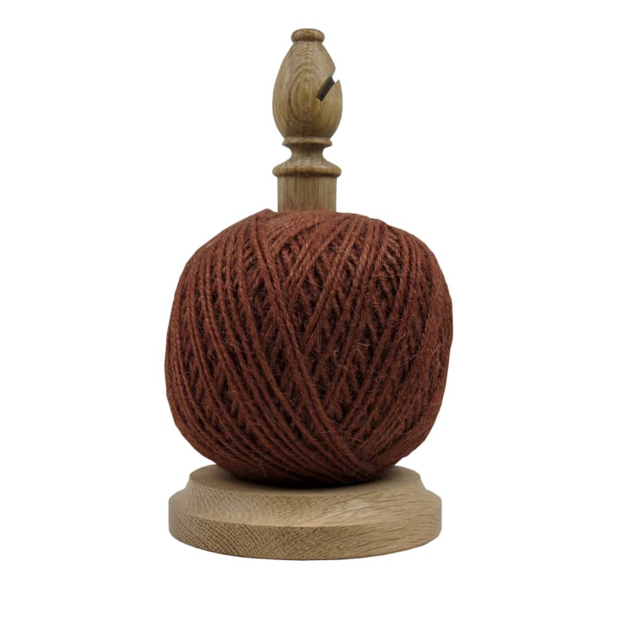 Creamore Mill Bishop's Twine Holder, Made in Shropshire - Russet Red