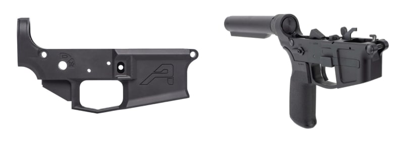 拆解下機匣與完整下機匣