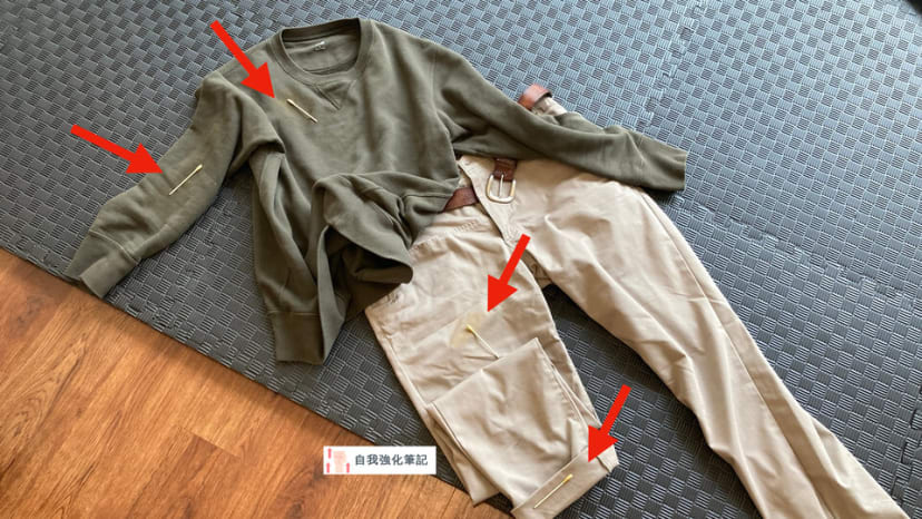 實測鉛含量：衣服褲子