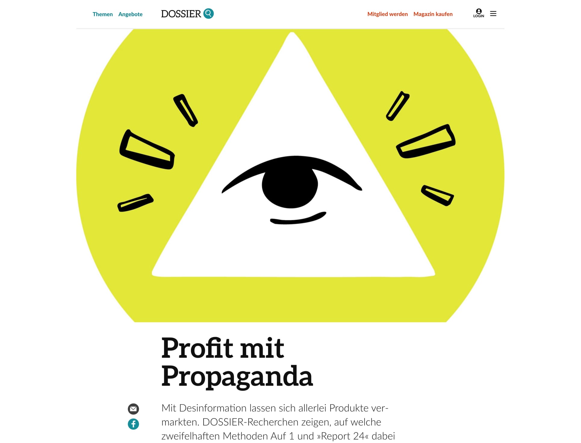 Profit mit Propaganda