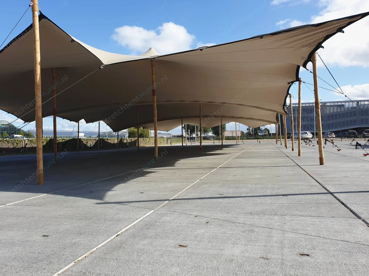 Stretchtent 15x30 meter