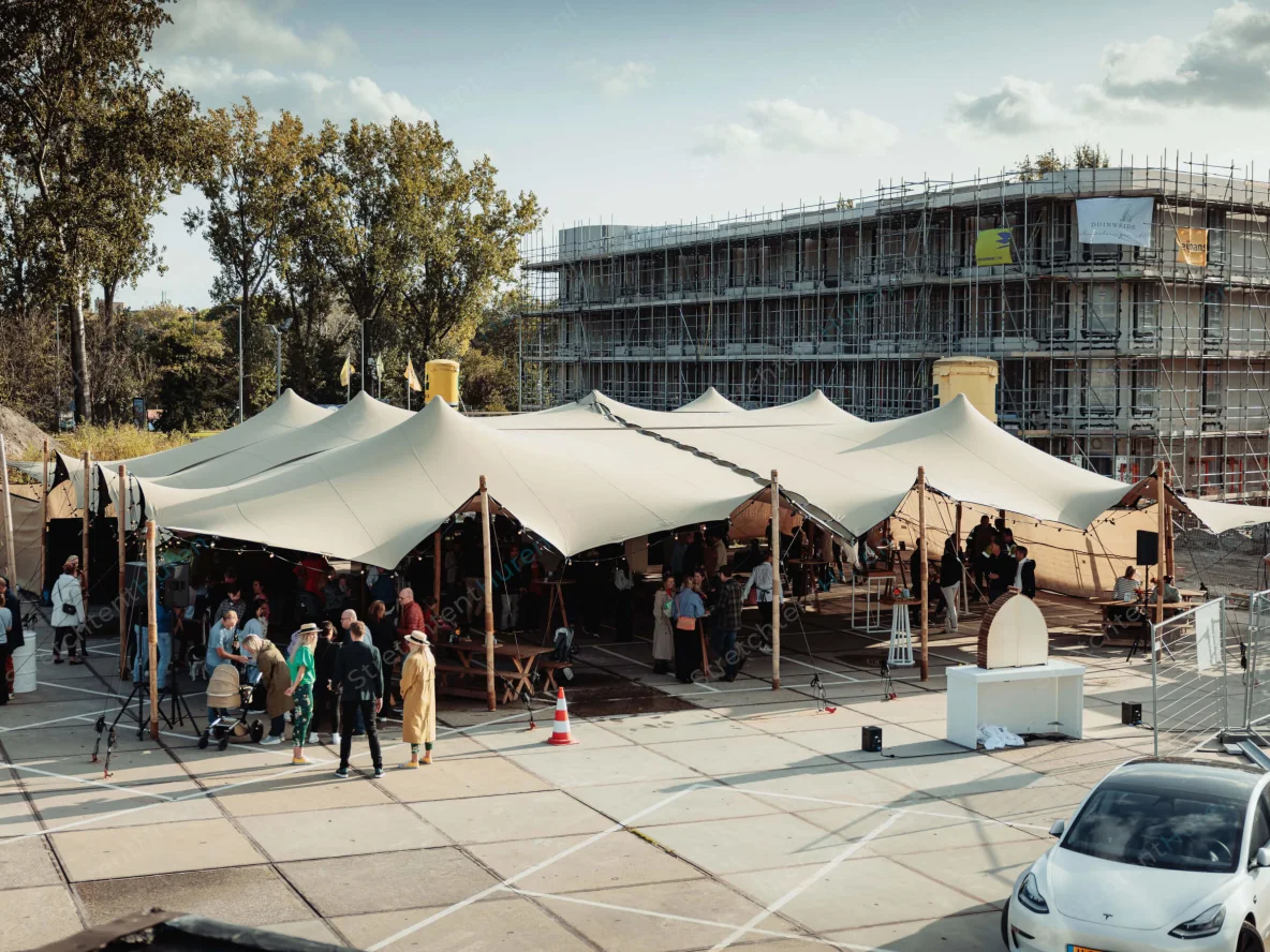 Stretchtent 20x20 meter