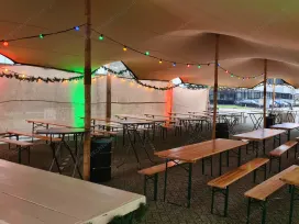 Stretchtent 10x20 meter