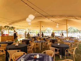 Stretchtent 15x20 meter
