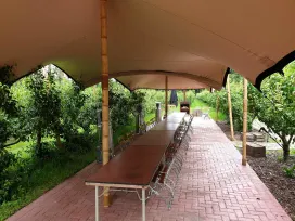 Stretchtent 5x15 meter