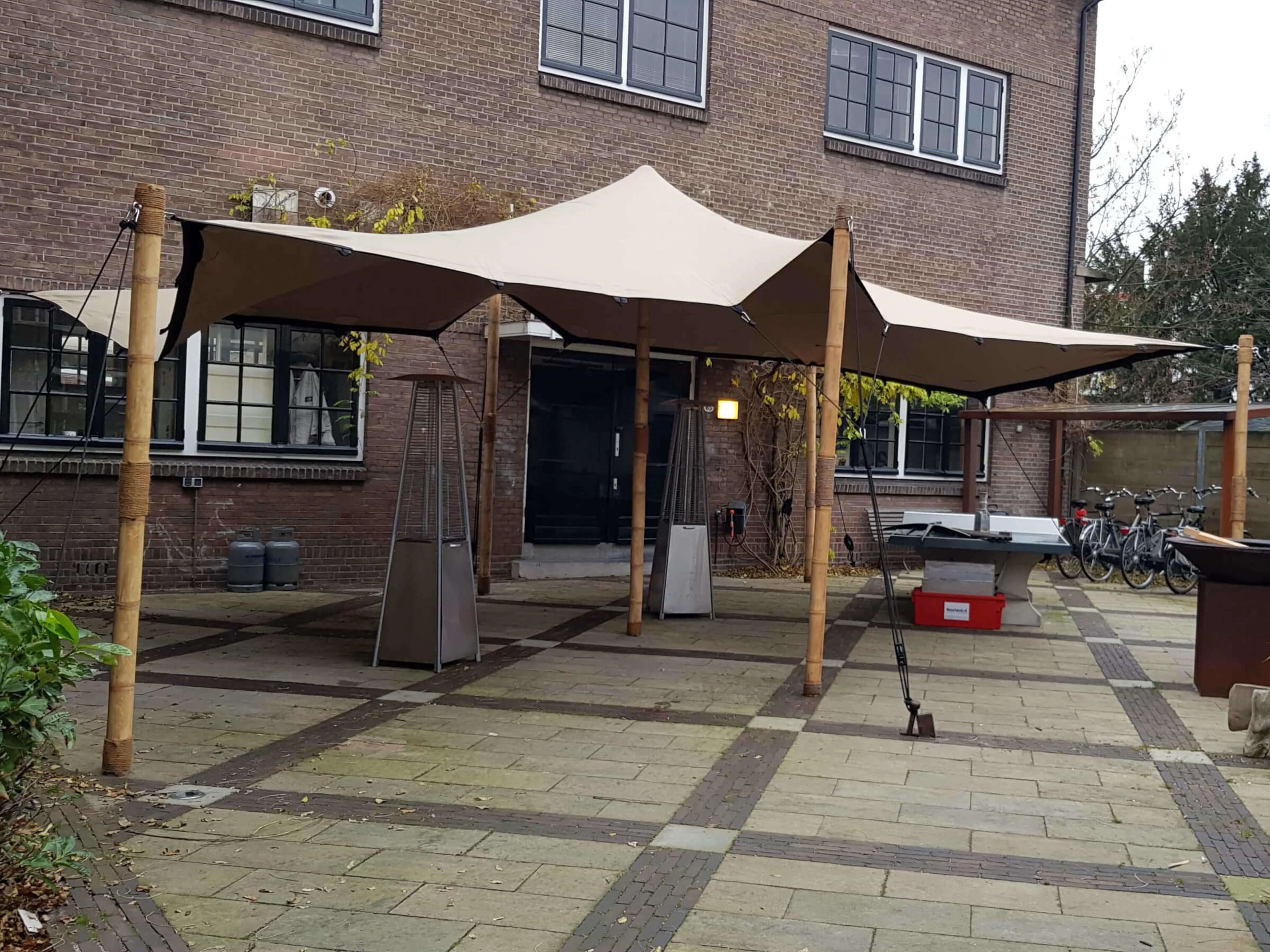 Stretchtent 5x7,5 meter huren