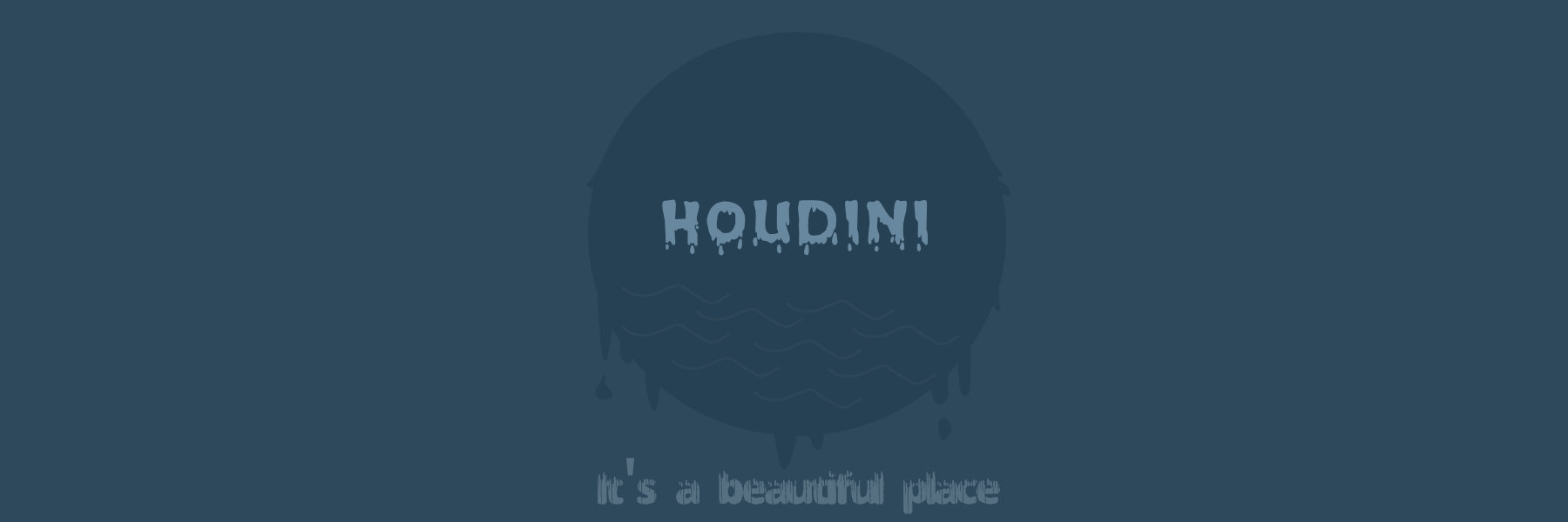 Houdini poster by Joseph Rex