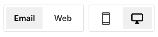 icons used instead of text in a UI