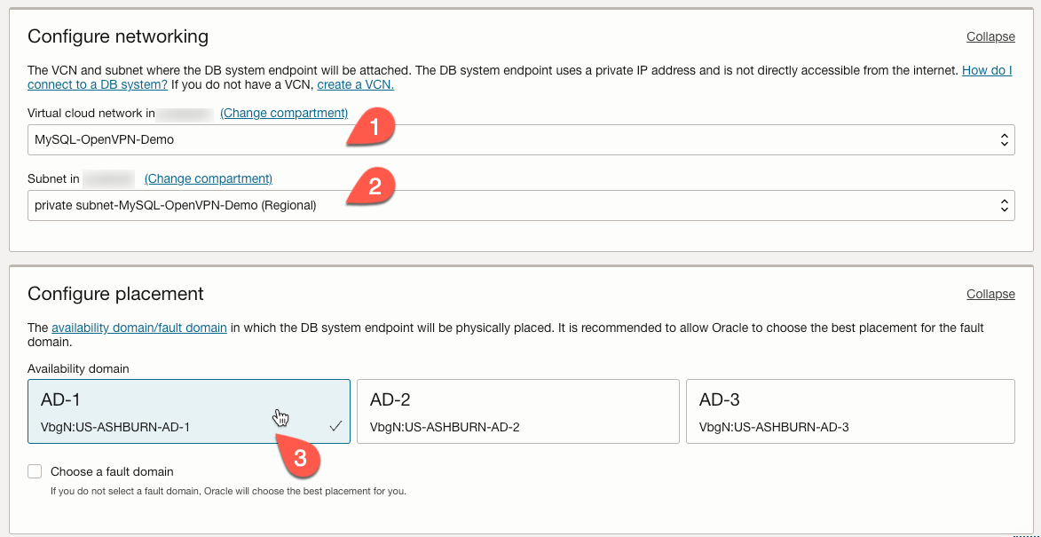 Create MySQL Instance Part 3