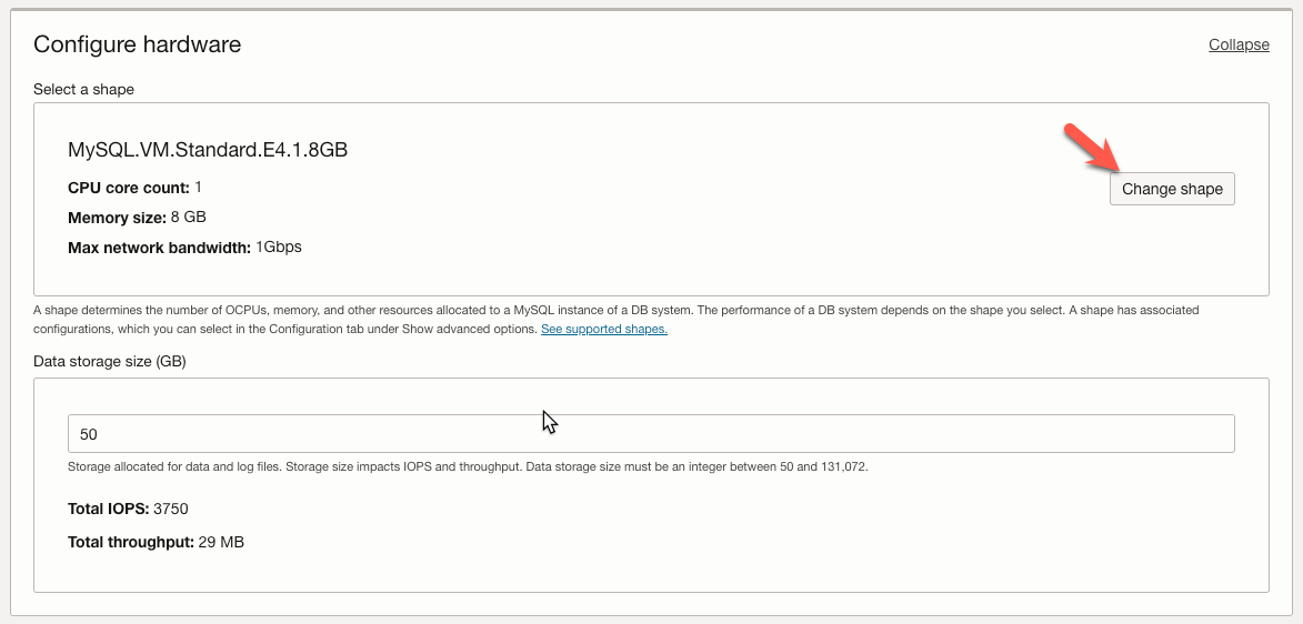 Create MySQL Instance Part 4