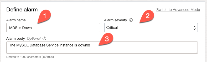 Define Alarm Part 1