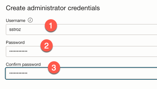 Create DB System Form part 3