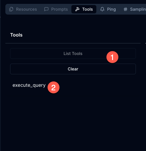 MCP Inspector List Tools