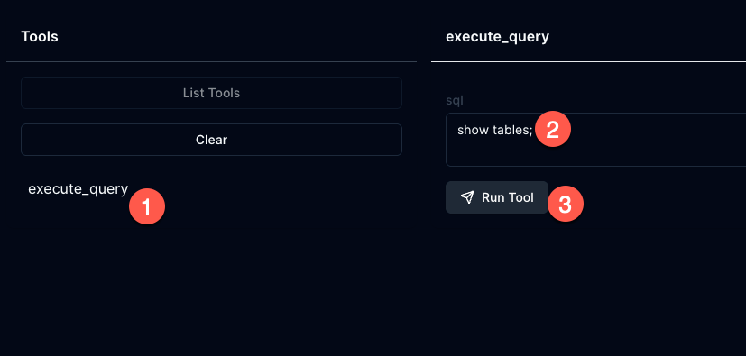 MCP Inspector invoke tool