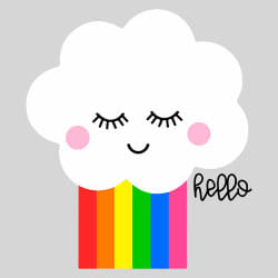 Regnbue sky Gratis SVG-filer 