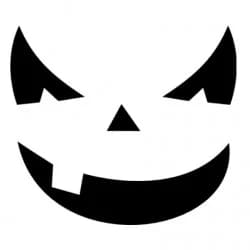 horror pumpkin face Gratis SVG-filer 