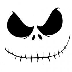 scary face 9 Gratis SVG-filer 