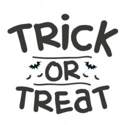 trick or treat Gratis SVG-filer 