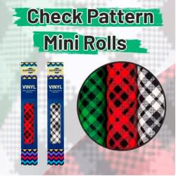 SUPERIOR 9800 Check Pattern bredde minirulle