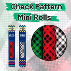 SUPERIOR 9800 Check Pattern bredde minirulle