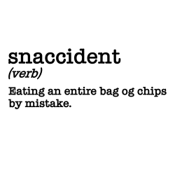 Snaccident - strygemærke