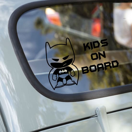 Kids on board - klistermærke #1