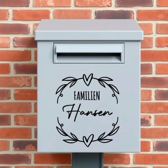 Postkasse sticker # 16