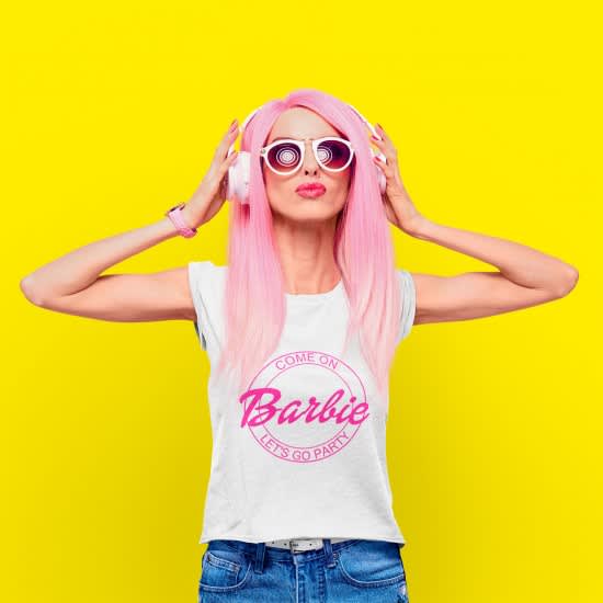 Come on Barbie let's go party - strygemærke