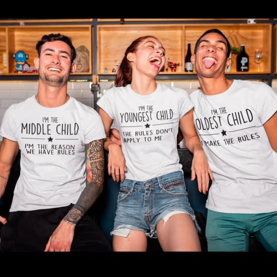Oldest, middle and youngst child rules - strygemærker