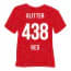 PF438 GLITTERRØD 