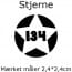 Stjerne (max 63 stk pr ark) 