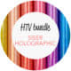 Siser Holographic Flex Film - 10 valgfrie ruller