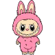 Labubu hel figur Gratis SVG-filer
