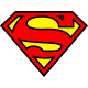 Superman logo Gratis SVG-filer 