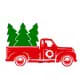 Christmas Truck 2 Gratis SVG-filer
