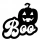 boo, halloween pumpkin Gratis SVG-filer